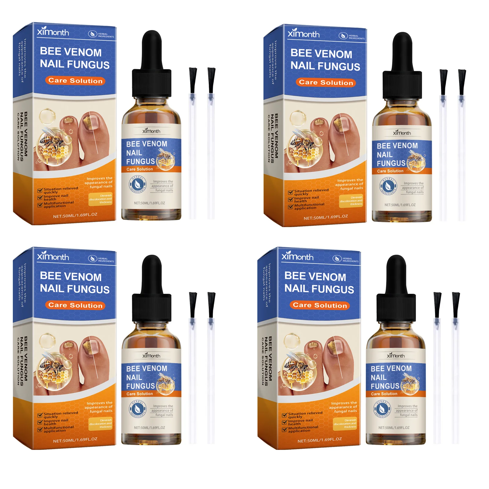 4 X 50ml Boxed