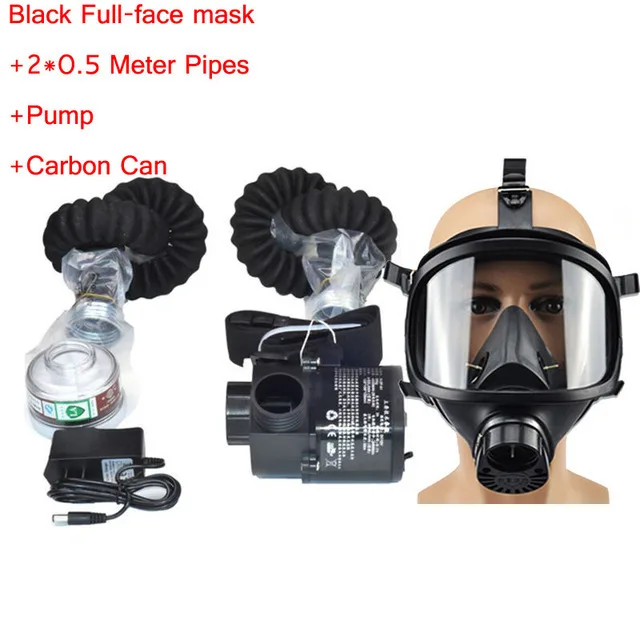 copper welding wire Protective Electric Constant Flow Supplied Air Fed Full Face Gas Mask Respirator System respirator Mask Workplace Safety Supplie aluminum welding rods Welding & Soldering Supplies