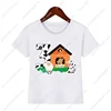 Kids Cow Farm Animal Birthday Party Shirt T Shirts Boys Any Name My Boy Clothes Tops Family Matching Outfits 2