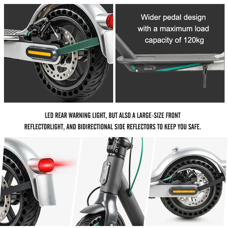 Monopattino Elettrico Portable Folding Adult Aluminum Alloy 7.8Ah Patinete Trottinettes &Eacute;lectrique Electric Scooter