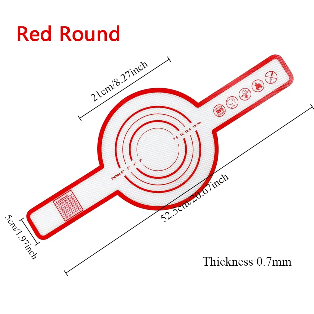 Red round