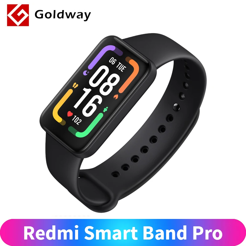 Глобальная версия Xiaomi Redmi Smart Band Pro Mi Браслет 6 цветов AMOLED 1 47 дюйма с полным