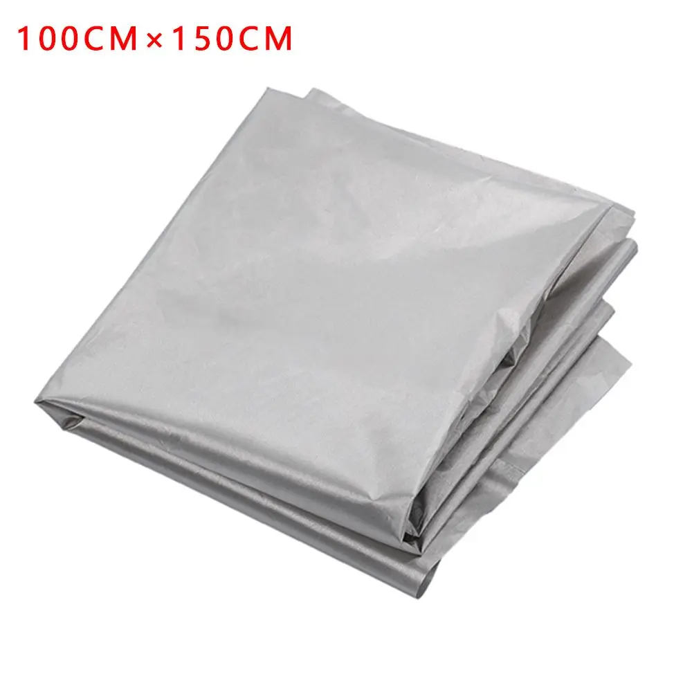 Double-Sided Silver-Coated Heat Insulation Blackout Shade Fabric