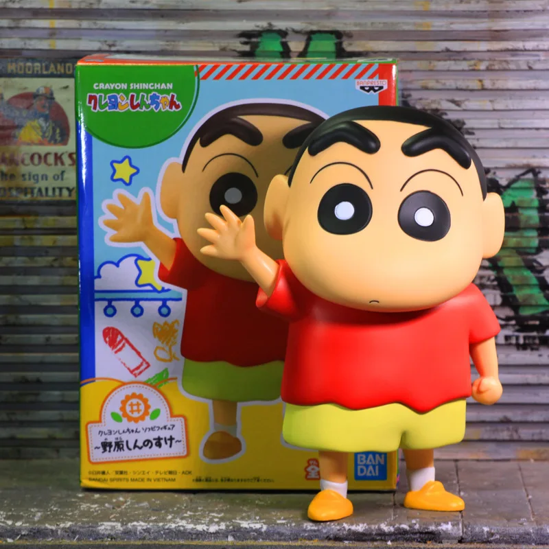 

Crayon Shin-chan экшн-Фигурки игрушки Аниме Shin Chan фигурки кавайная Кукла коллекционная модель украшения GK статуя подарок для детей