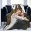 Custom Blanket with Photos Text Personalized Flannel Throw Blankets for Adult Kid Birthday Fathers Mothers Valentines Day Gift 1