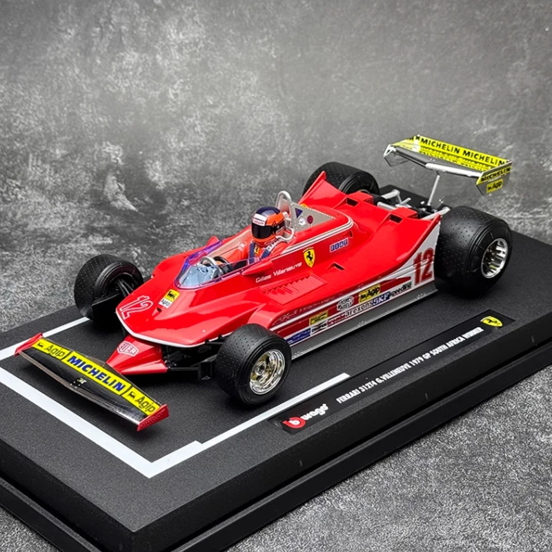 １／１８ エグゾト フェラーリ ３１２Ｔ４ １９７９ ＃１２ 新品 ミニカー Exoto 1/18 Scale Diecast 97073 - Ferrari 312 T4 G.Villeneuve