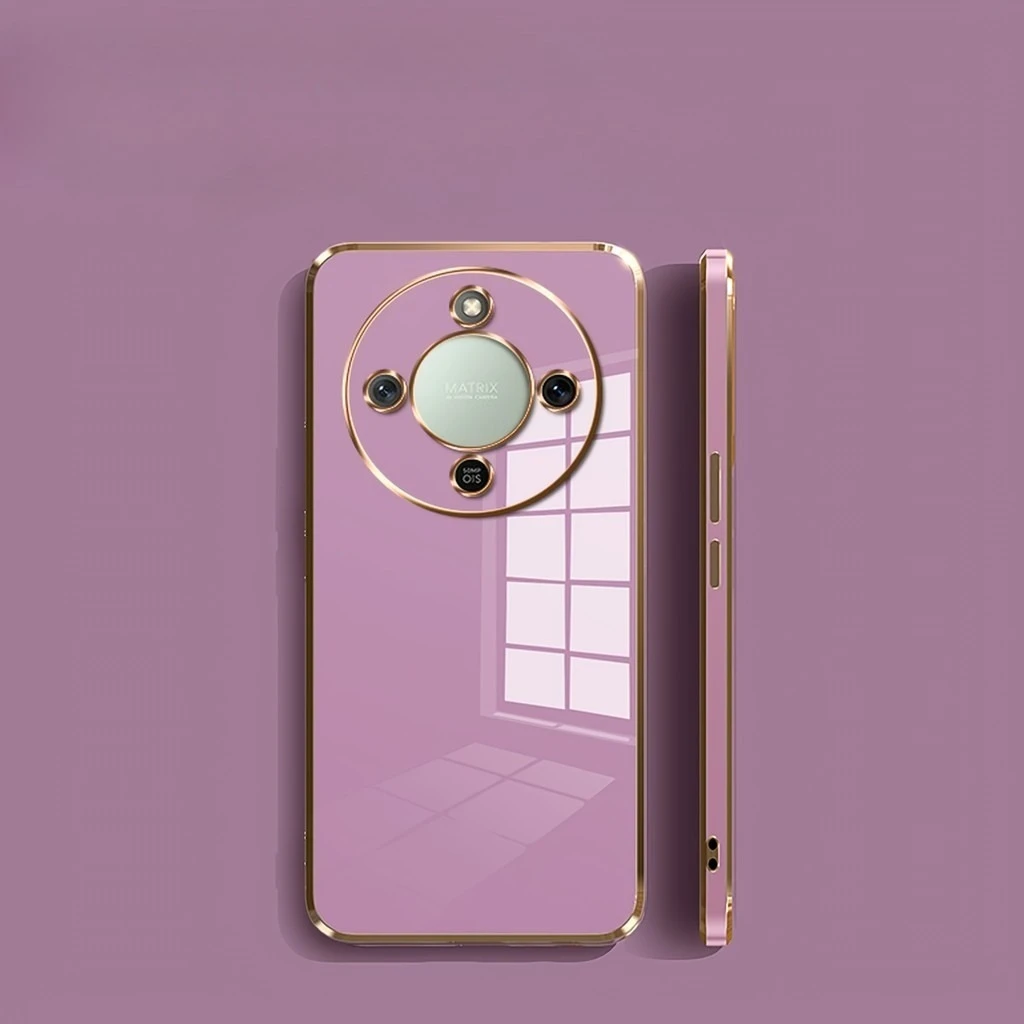 Stylish Ultra-Thin Skin-Friendly Electroplated Bezel TPU Phone Case