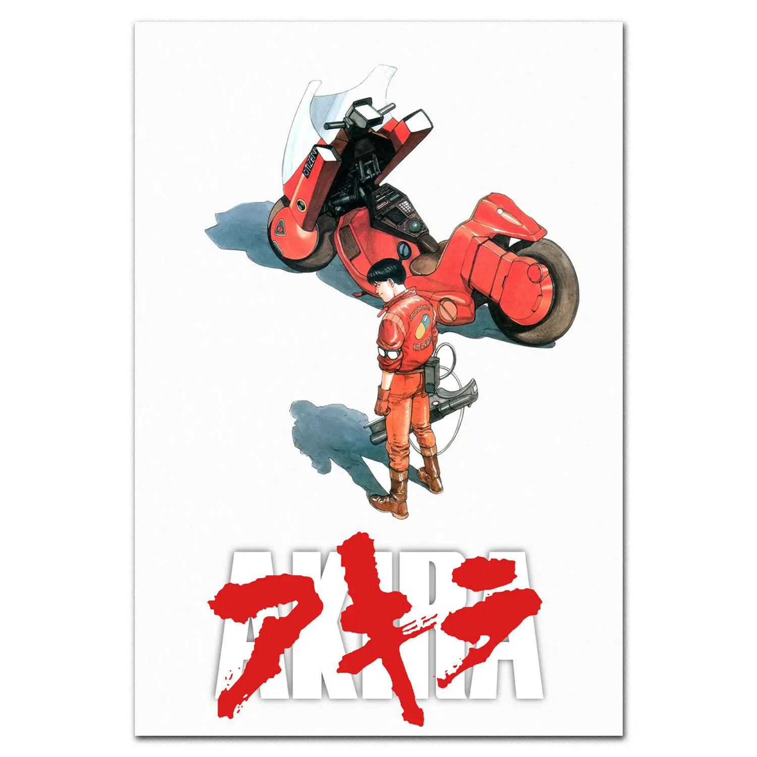 

Шелковый плакат Akira с аниме-рисунком, домашний Настенный декор