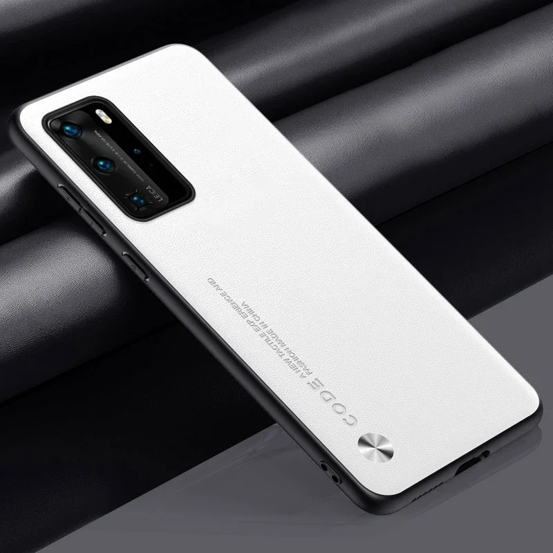 Luxurious Matte PU Leather Phone Case with Full Protection