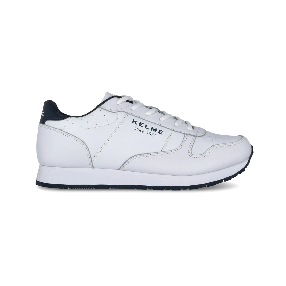 Kelme Tienda Oficial Victory Blanco Zapatillas Casual Unisex Fabricada En 100% Piel Sintetico 52186 Otoño Invierno 2018|Zapatillas para caminar| -