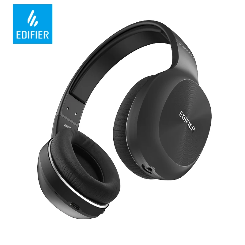 

EDIFIER W800BT PLUS Bluetooth Headset Wireless Headphones Bluetooth 5.1 Up to 55 hours Playback Support aptX Noise Cancelling