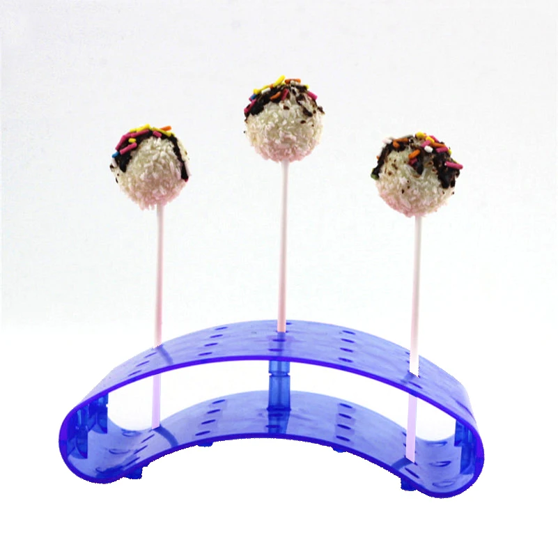 20 Holes Acrylic Lollipop Stand/Holder/Base Lollipop Display Stand Cake Pop Drying Stands for Candy et 362