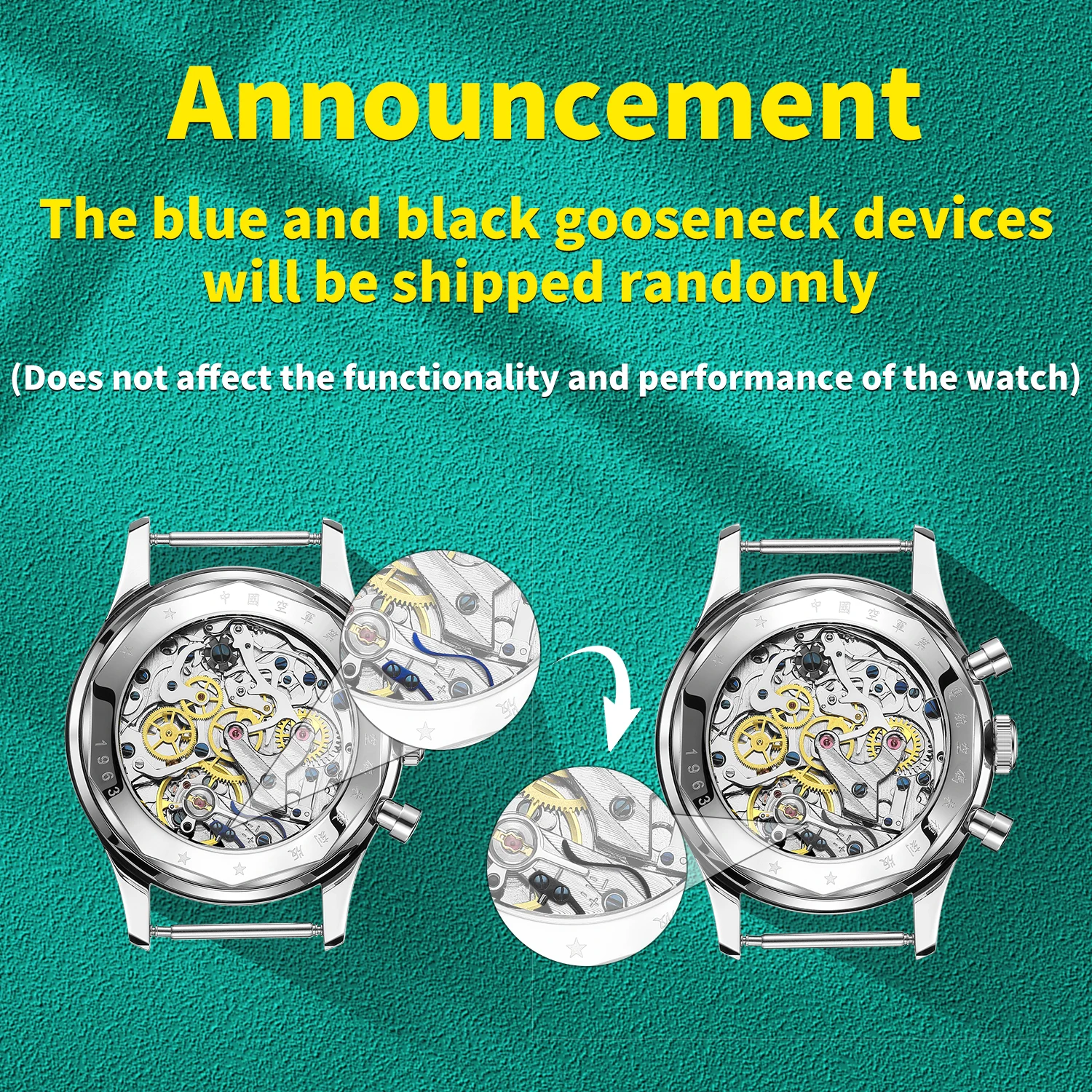 Relógio cronógrafo mecânico - Image 2