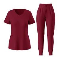 Uniformes chirurgicaux pour femmes, Articles de soins infirmiers, gommages cliniques, haut et pantalon, ensemble de vêtements de travail, vêtements médicaux pour médecins d'hôpital 6