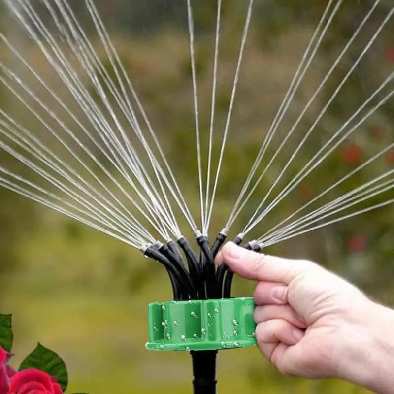 

Automatic Garden Sprinkler Adjustable Sprinkler 360 Degree Rotation Water Play Toy For Garden Field Farm Yard Lawn, Terrace