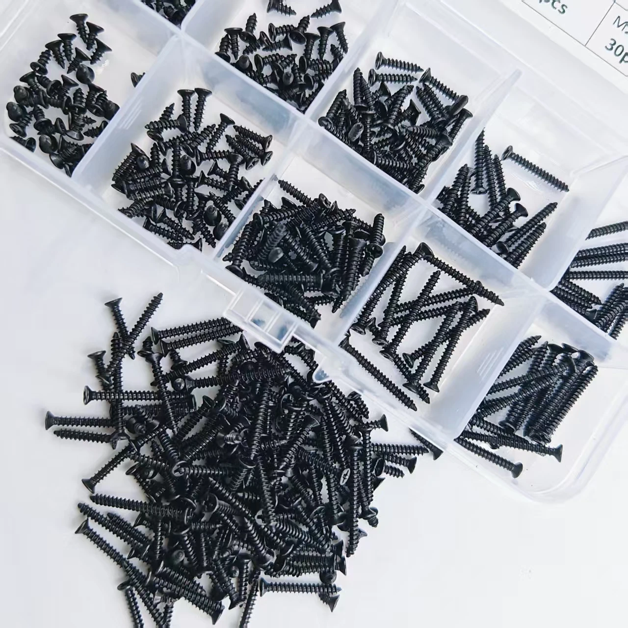 Lot de 300 vis autotaraudeuses M2 - Assortiment pour drones et appareils électroniques