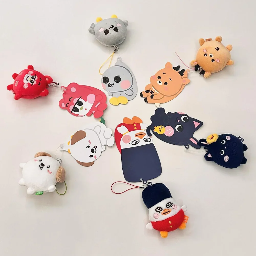 KPOP RIIZE mini Plush Keychain ANTON EUNSEOK 2ND Special MD Keyring Pendant SHOTARO SOHEE Fans Gifts Bag Accessories 3