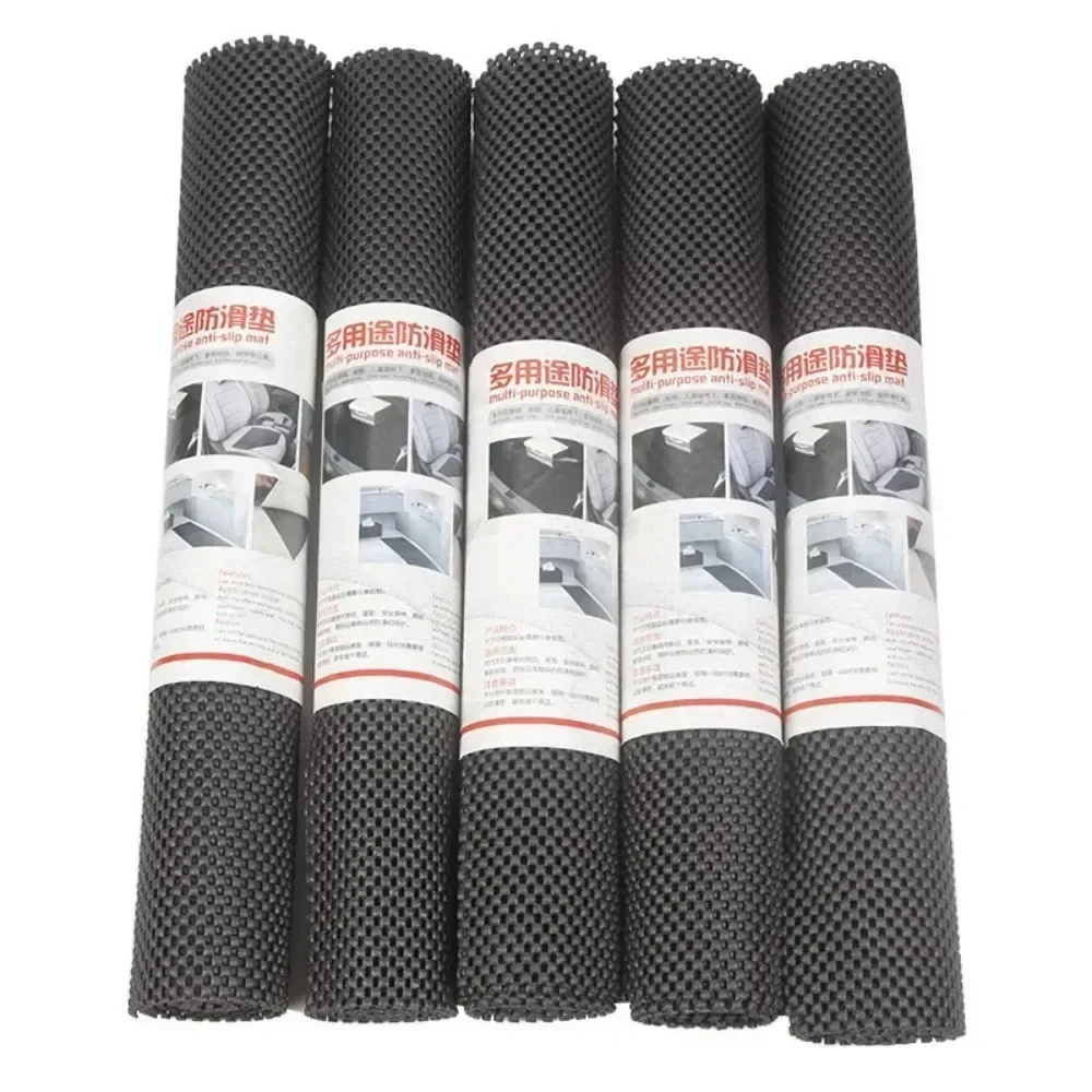 Car Trunk Mat Non-slip Soft DIY Free Cutting Easy To Clean Mat Outsize Mesh Fabric Mats PVC Foam Anti Slip 150cm*50cm