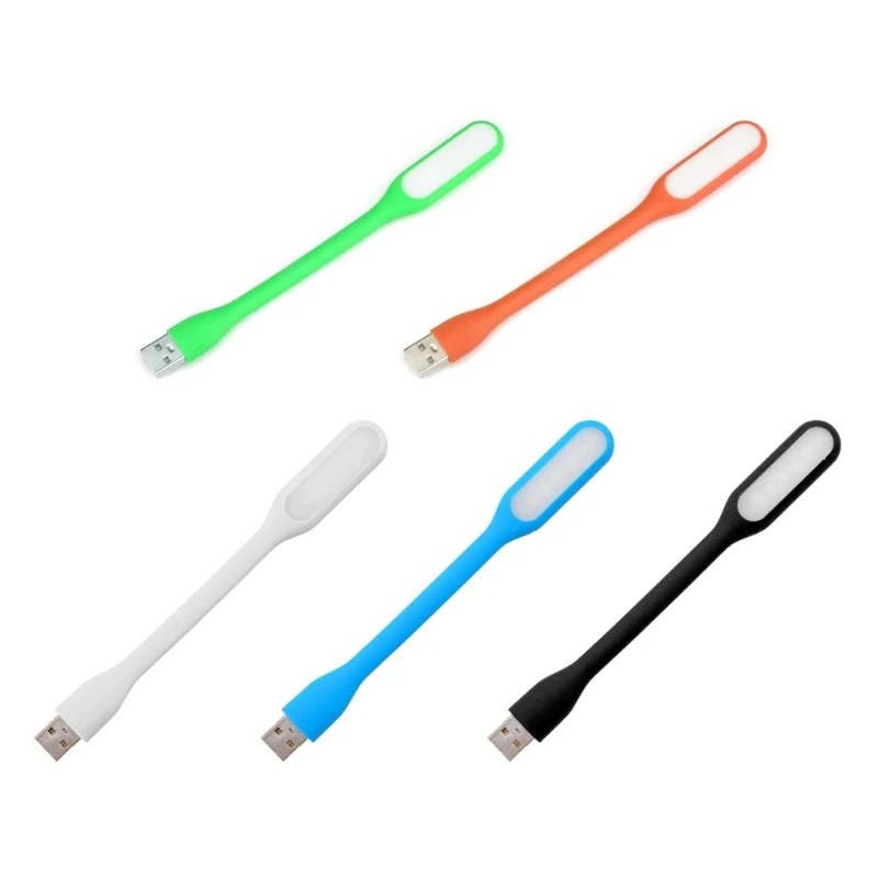 

2 шт. мини-USB светодиодная лампа портативный маленький ночник гибкий USB-светильник для клавиатуры для клавиатуры ноутбука,