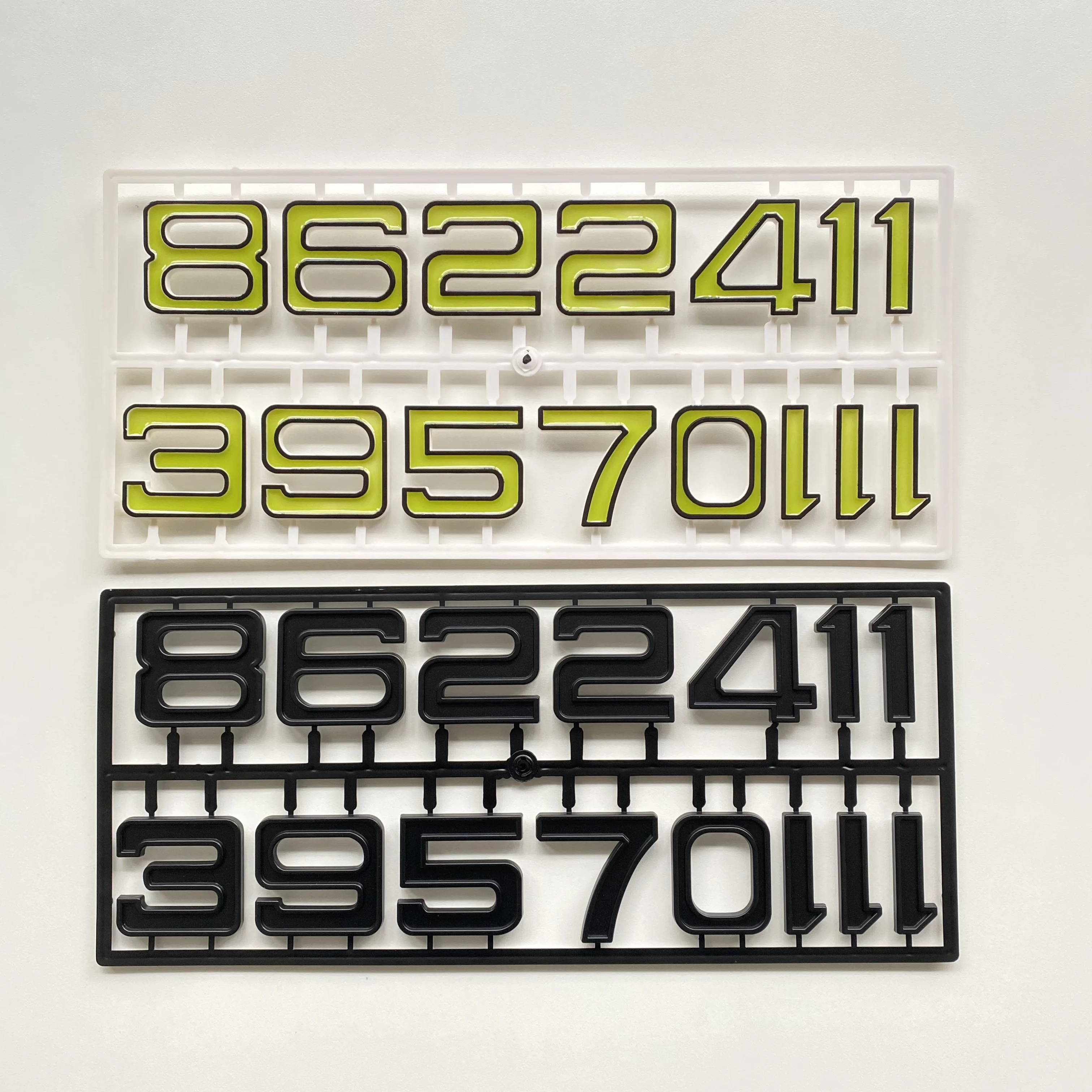 Wall Clock Numbers for Hours Arabic Numerals Separately Digital Watches Customizable Kits Replacement Gadget - 2