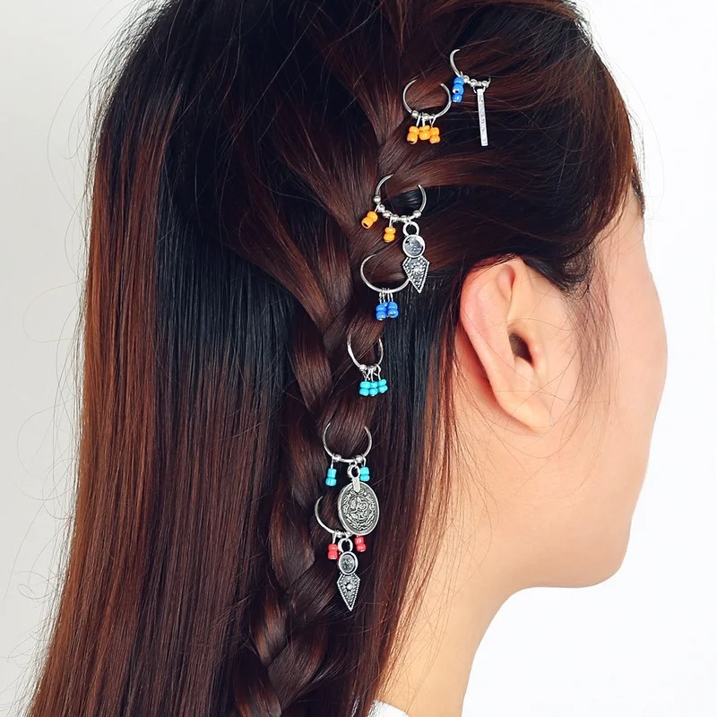 Metal Hair Accessories Metal Hair Cuffs Metal Hair Rings Metal