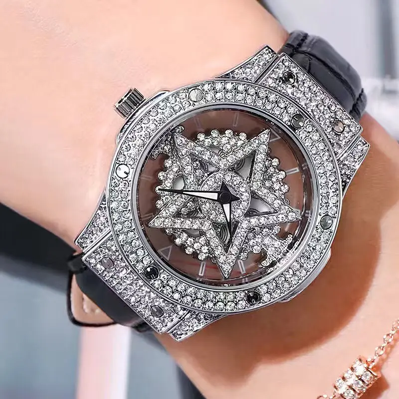 Men's and Women's Watch Swiss Genuine Automatic Mechanical Quartz Watch Student Business Advanced Luminous Waterproof Steel Belt