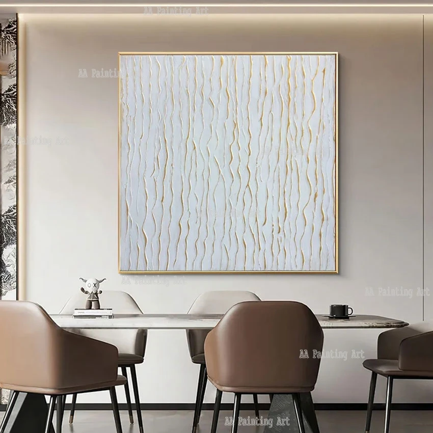 

Толстая акриловая масляная живопись, абстрактная большая Настенная картина ручной работы, офисное украшение, холст для демонстрации