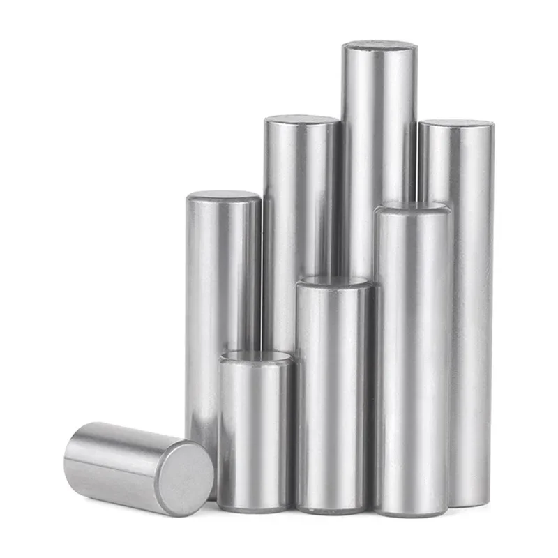 M3.5/M4/M5/M6/M8/M10/M12 5-100mm 304 Stainless Steel Cylinder Parallel Pin Solid Positioning Cold Heading Process Chamfer