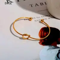 Stainless Steel Bracelets Vintage Men's Fashion Woven Twist Texture Bangles For Women Jewelry Statement Streetwear Goth Gifts 1