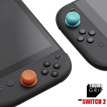 Skull&CO.Thumb Grips Sets For Nintendo Switch 2 Joycon Controller Silicone Case Joystick Caps Analog Cover For NS2 Accessories 2