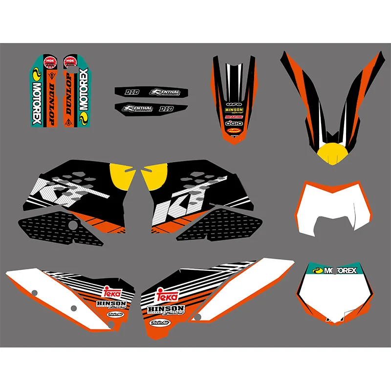 

Наклейка графическая SX SXF для KTM SX SXF 2005 2006 2007 2008 2009 2010