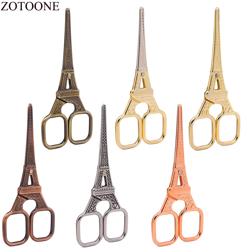 Sewing Embroidery Vintage Scissors sewing scissors tailor scissors sewing supplies craft scissors Craft Gold Zigzag Tailor Scissors For Fabric Thread Cutter Tools For Sewing Handicraft E