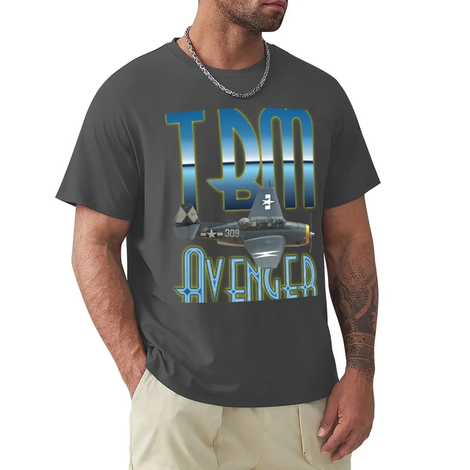 

TBM Avenger T-shirt Design T-Shirt cute clothes hippie clothes mens clothing