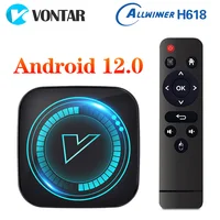 VONTAR H618 Smart TV Box Android 12 Allwinner Quad Core Cortex A53 Support 8K Video Wifi Google Voice Media Player Set Top Box 1