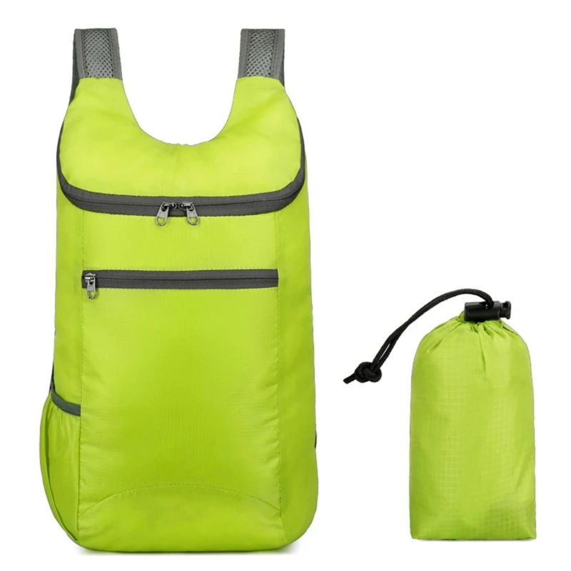 

Foldable Backpack Splashproof Pack Ultralightweight Travel Daypack for Camping Climbing Riding Women Men Hiking Daypack 517D