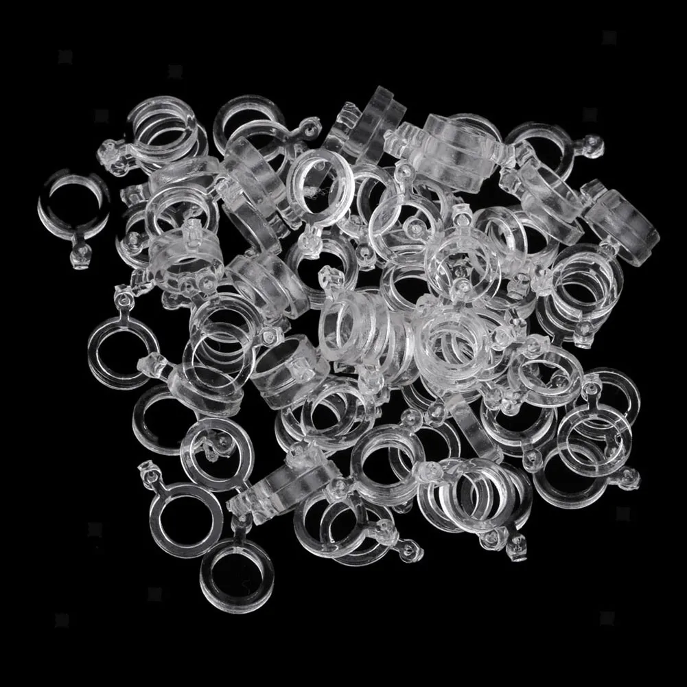 100 Stück Pellet Köder bänder Gummibänder für Karpfen Angeln Haar Rig Haken Karpfen Grob Terminal Tackle Karpfen Angel gerät Zubehör – Detail 11