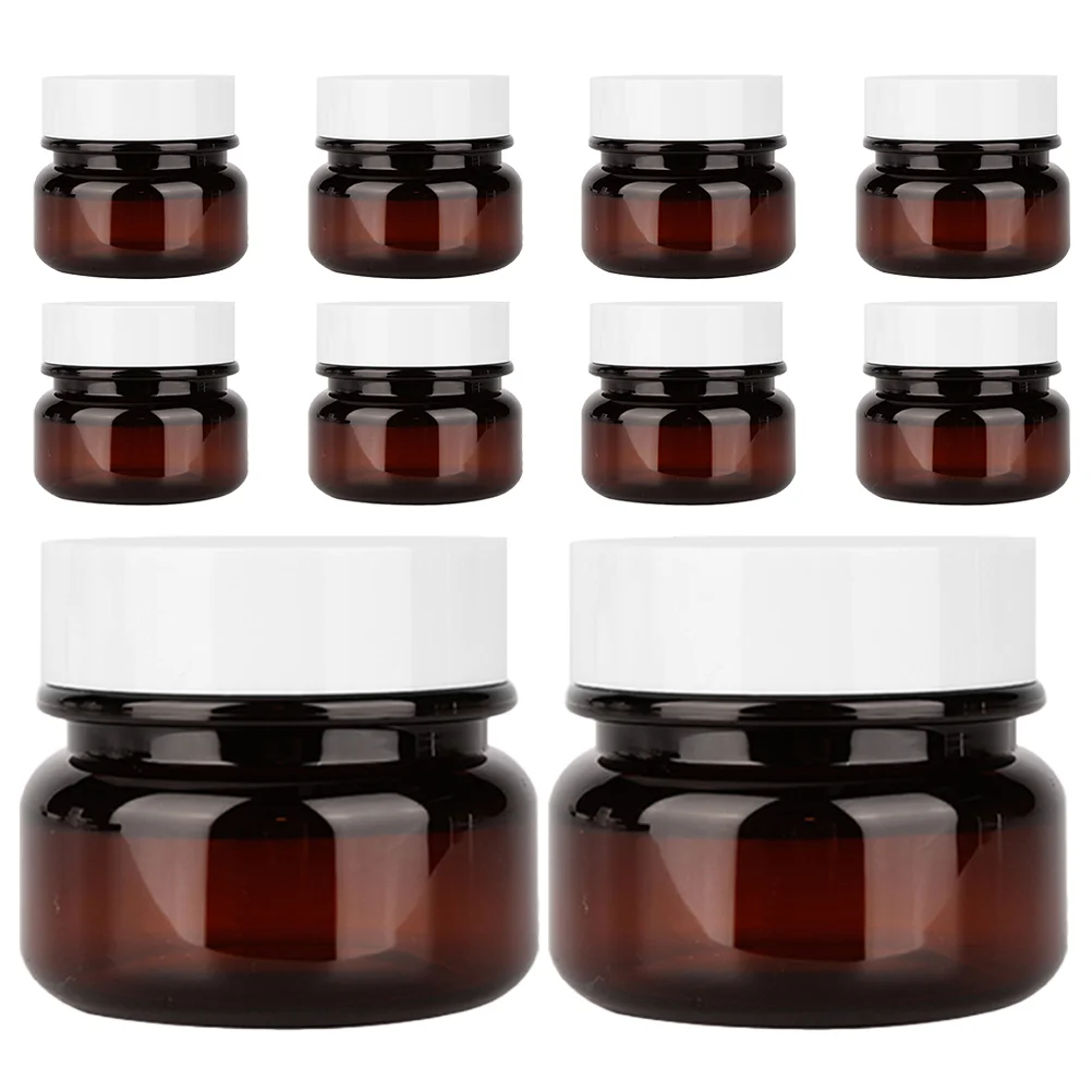 

16pcs Small Jars Empty Containers Sample Containers with Lids 50g
