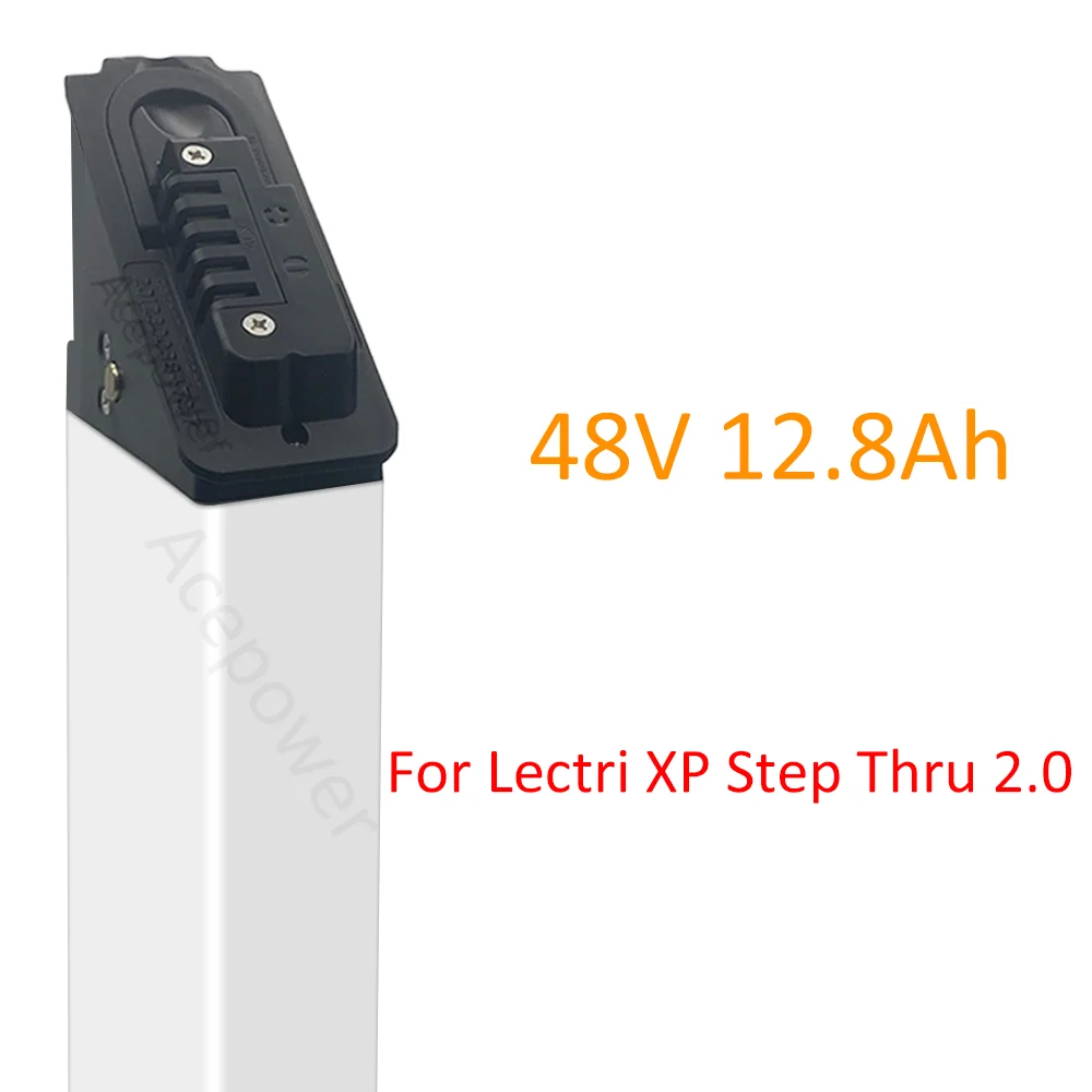 For Lectri XP 2.0 Lectri XP Step Thru 2.0 Ebike Battery 48V 10.4Ah 12.8Ah 14Ah Battery for Lectri XP 2.0 Lectri XP Step Thru 2.0 — plum