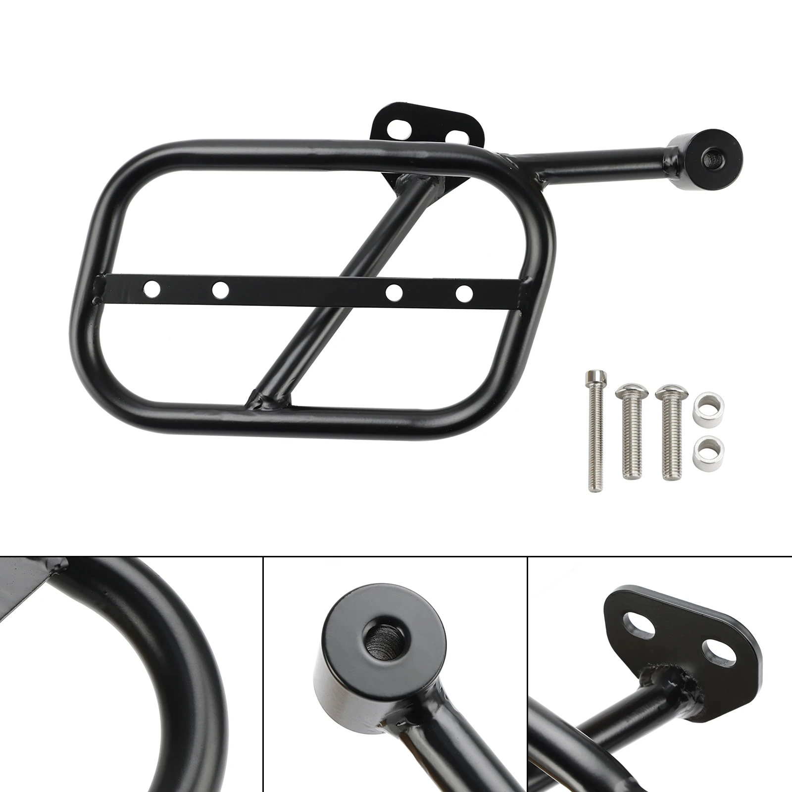 Luggage Rack Side Saddle Bag Mount Bracket Right for Guzzi V9 Bobber Roamer 18+