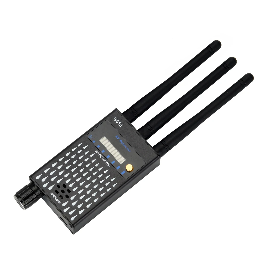 Protable G618 GPS wireless signal detector anti listening and anti peeping hidden WiFi camera detector