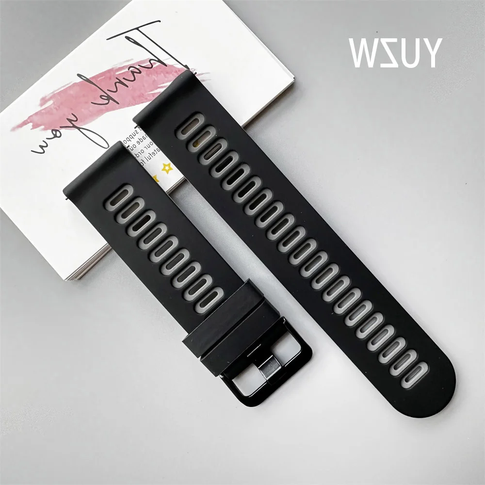 Magnetic Loop Silicone Sport Strap - 22mm Adjustable Band