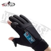 WALK FISH Fishing Gloves Warm Windproof Waterproof Touch Screen Anti Slip Outdoor Sport Running Exposed Fingers Gloves Unisex 3