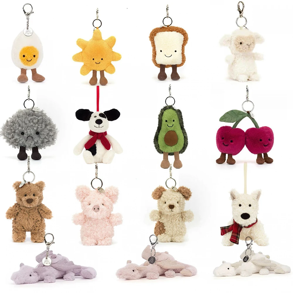 Bag Hanging Accessories Keychain 2026 Trendy Creative Fluffy Keychain Decorative Gift