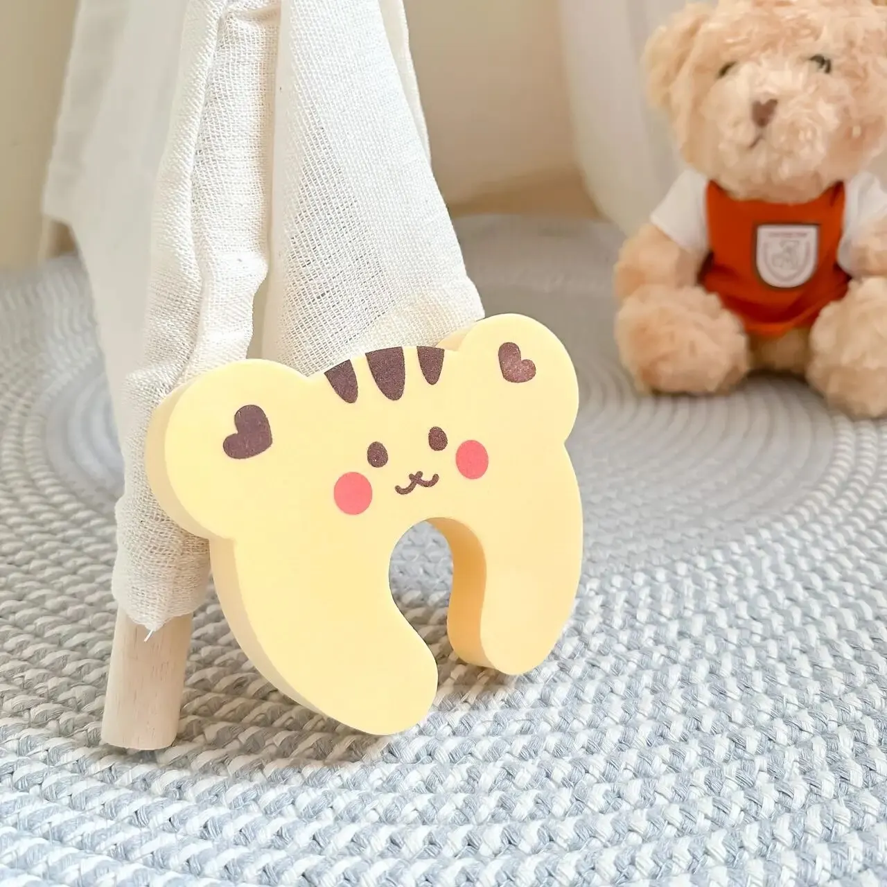 Cartoon Door Stopper Holder Lock Baby Safety Guard Finger Protectin Bedroom Thick Door Stoppers Anti-Pinch Hand Card Stop