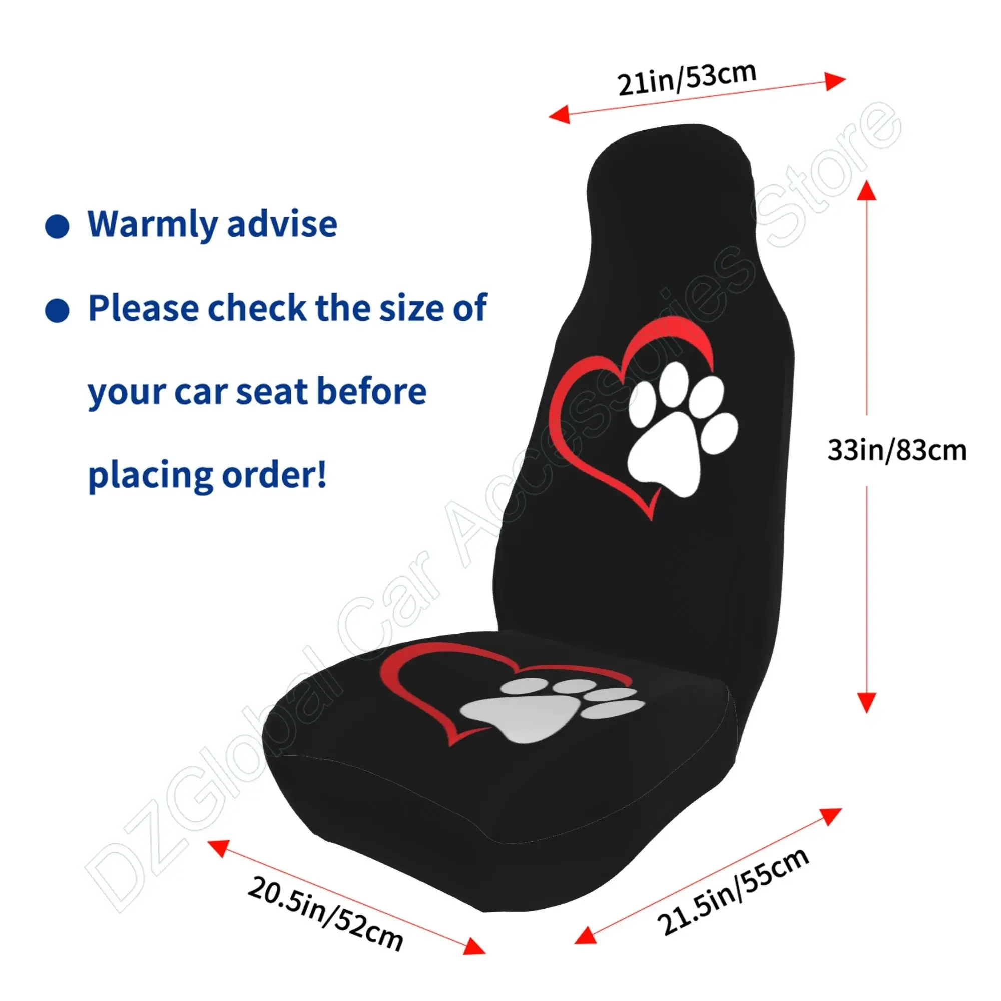 Xoenoiee Colorful Mushrooms Print Car Seat Cover Full Set Auto Seats Protector Front And Rear