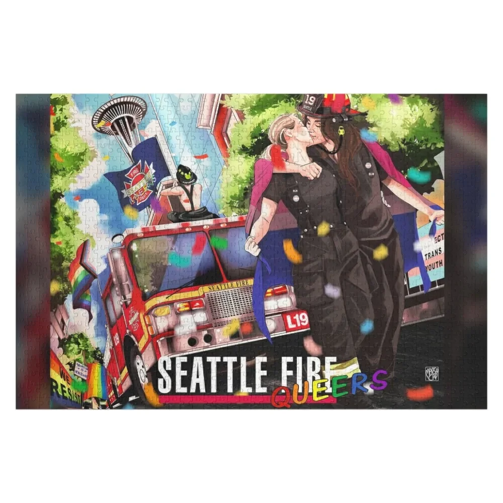 

Station 19 Pride Jigsaw Puzzle Custom Jigsaw Wooden Animal Custom Wood Puzzle