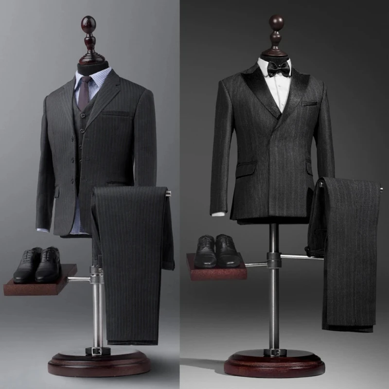 

POPTOYS POP X32 X33 1/6 Male Business Suits Soldier Haute Couture Clothes Model Fit 12'' Action Figure Body Dolls Collection Fan