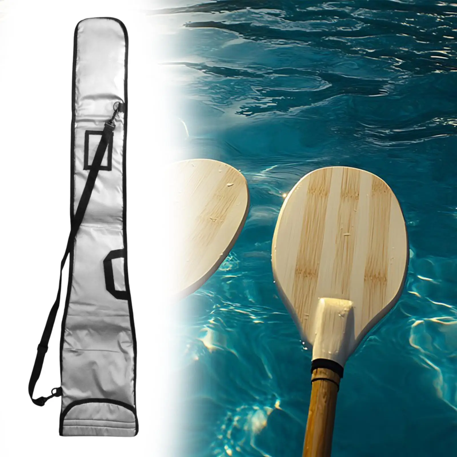 Kayak Paddle Storage Bag Carrying Bag Oxford Cloth Canoe Paddle Cover for Rafting Stand up Surfing Surfboarding Outdoor