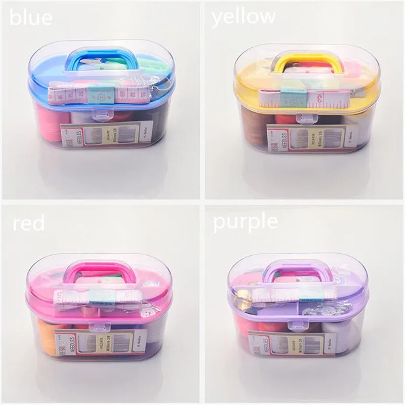 DIY Sewing Kits Multi-function Sewing Box Set for Hand Quilting Stitching  Embroidery Thread Sewing Accessories Sewing Kits - AliExpress