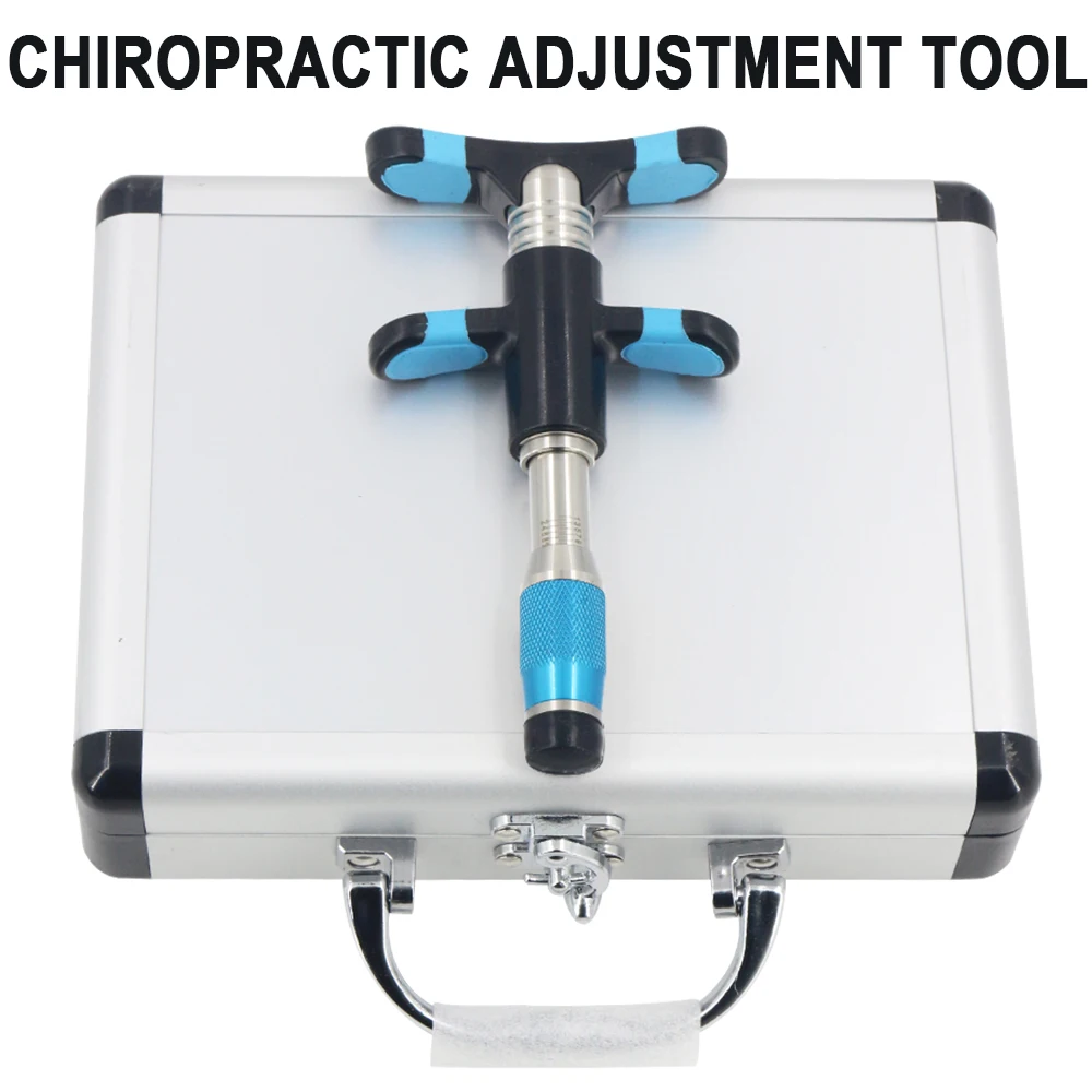 

New Manual Chiropractic Adjusting Tool Therapy Spine Correction Tools Portable Manual Gun Pain Reduce Spinal Adjustment Massager